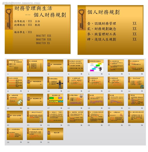 财务管理与生活PPT模板免费下载指南